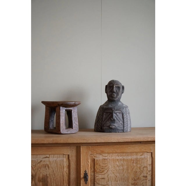 A beautiful hand carved wood sculpture / figure. Made in Africa in the 1940-50s,. Bought from a collector of African art....