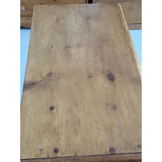 Antique Pine Two Over Two Drawers - Chest of Drawers From England For Sale - Image 13 of 18