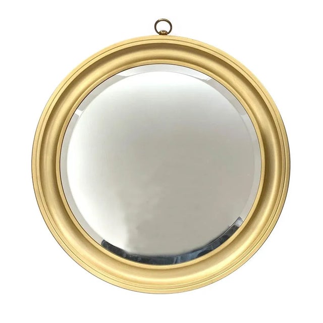 1960s Mid-Century Italian Golden Aluminum Mirror by Sergio Mazza for Artemide, 1960s For Sale - Image 5 of 18