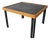 Modern Coffee Table in Oak and Lacquered Wood, 1950s For Sale