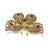 Late 20th Century Bochic "Orient" Vintage Ruby & Multi Color Sapphire Brooch Set 18K Gold & Silver For Sale - Image 18 of 18