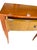 Brown Vintage Baker Furniture French Regency Side Tables, Pair | Mid-Century Cherry Demilune Nightstands With Gilt Reeded Drawers For Sale - Image 8 of 15