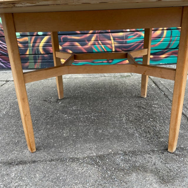 Mid 20th Century Lewis Butler for Knoll Work Table For Sale - Image 9 of 13