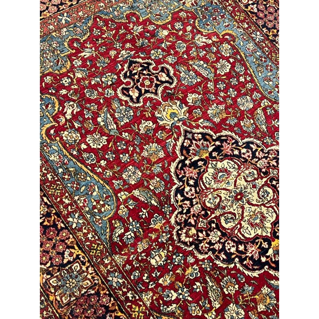 Textile Pasargad DC Persian Hand Knotted Antique Rug For Sale - Image 7 of 8
