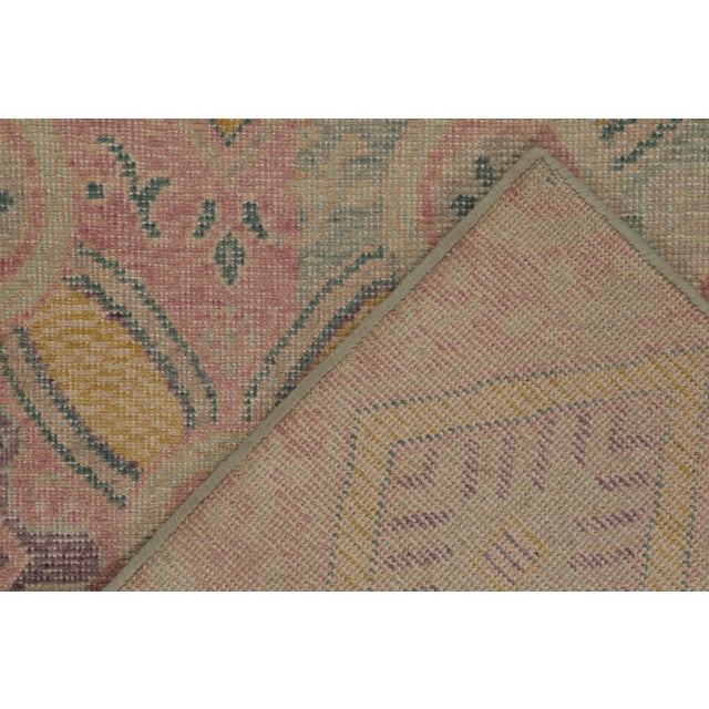 Not Yet Made - Made To Order Rug & Kilim’s Primrose Rug in Blue and Pink, 6x9 For Sale - Image 5 of 6