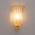 Mid-Century Modern Murano Glass Wall Sconces with Gold Dust Inclusions, 2000, Set of 2 For Sale - Image 3 of 10