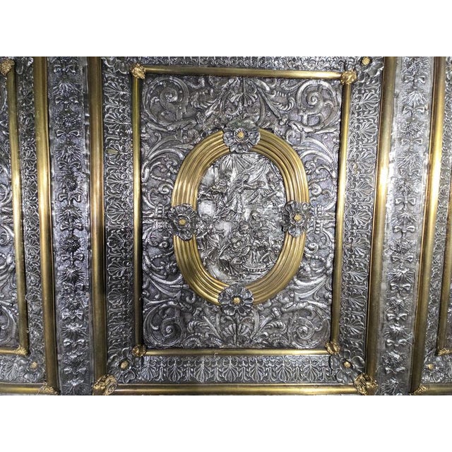 This extraordinary 17th-century altar panel, known as a "Paliotto," is a remarkable example of Italian ecclesiastical art....