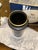 Metal Black Floral Decorative Vase With Gold Accents For Sale - Image 7 of 7