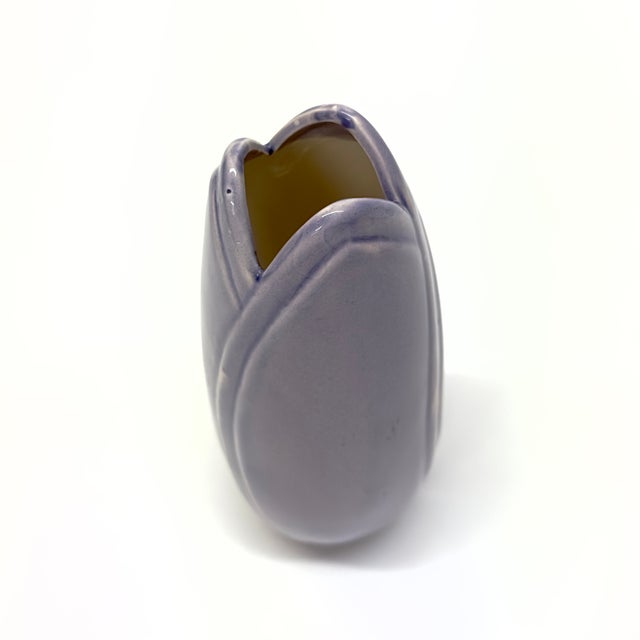 Vintage Mixed Pastel Ceramic Vessel Curation - Group of 5 For Sale - Image 10 of 12