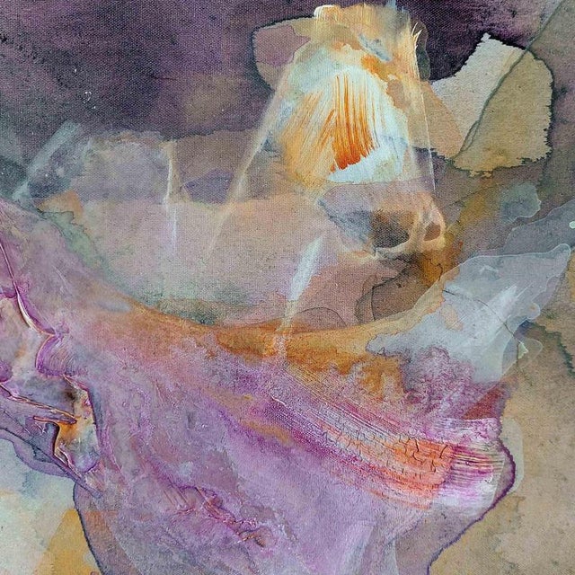 Early 21st Century Meriem Delacroix, Almond Palette, 2010s, Acrylic on Canvas For Sale - Image 5 of 7