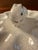 Vintage Potting Shed Dedham Bunny Deviled Egg Platter 8.5" - Crackle Glaze For Sale - Image 4 of 9