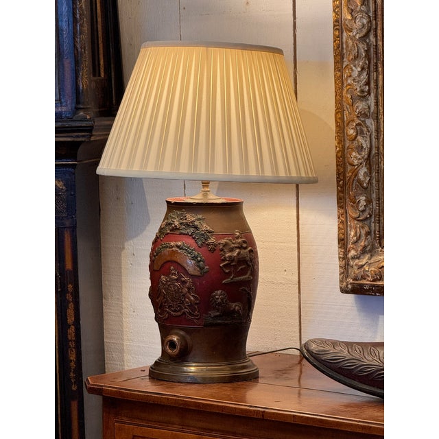 Wood 19th Century Whisky Cask Lamps - a Pair For Sale - Image 7 of 16