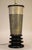 Marbo Lamp Company 1950s Marbro Atomic Modern Charleton Hand Painted Art Glass Brass Wood Table Lamp One-of-a-Kind Sublime Condition For Sale - Image 4 of 12