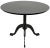 Contemporary NOIR Calder Side Table in Black Metal For Sale - Image 3 of 8