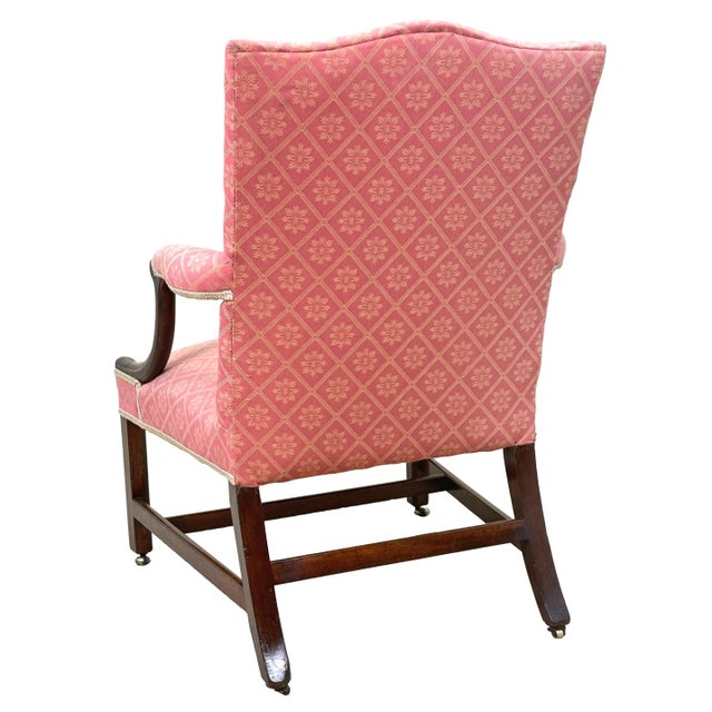 18th Century Georgian Mahogany Gainsborough Library Armchair, 1760 For Sale - Image 9 of 13