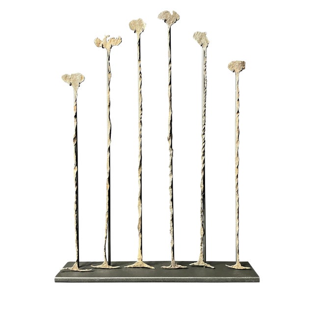 Antique African Mounted Giocometti Style Mounted Currency Forms For Sale In Chicago - Image 6 of 6