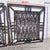 Art Deco Wrought Iron Gates attributed to Edouard Schenck, 20th Century, Set of 4 For Sale - Image 3 of 18