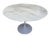 Vintage Tulip Round Table in Calacatta Marble by Eero Saarinen for Knoll Inc., 1970s For Sale