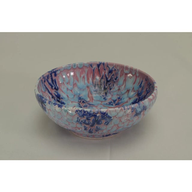 Polychrome Ceramic Bowl by Giordano, 1960s, in Flawless conditions. Designed 1960 to 1969 This piece has an attribution...