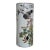 Antique Chinese Qianjiang Cai Floral and Bird Hatstand Porcelain Vase With Mark For Sale