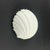 Mid-Century Modern Vintage Shell-Shaped Opaline Glass Wall Lamps, Limburg, 1970s, Set of 4 For Sale - Image 3 of 11