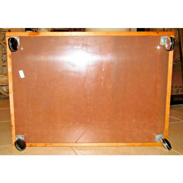 MCM Swedish Rosewood Rolling Bar Cart Cabinet by Artie Circa 1960s For Sale - Image 15 of 16