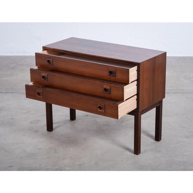 1960s Danish Mid-Century Rosewood Chest of Drawers, 1960s For Sale - Image 5 of 11