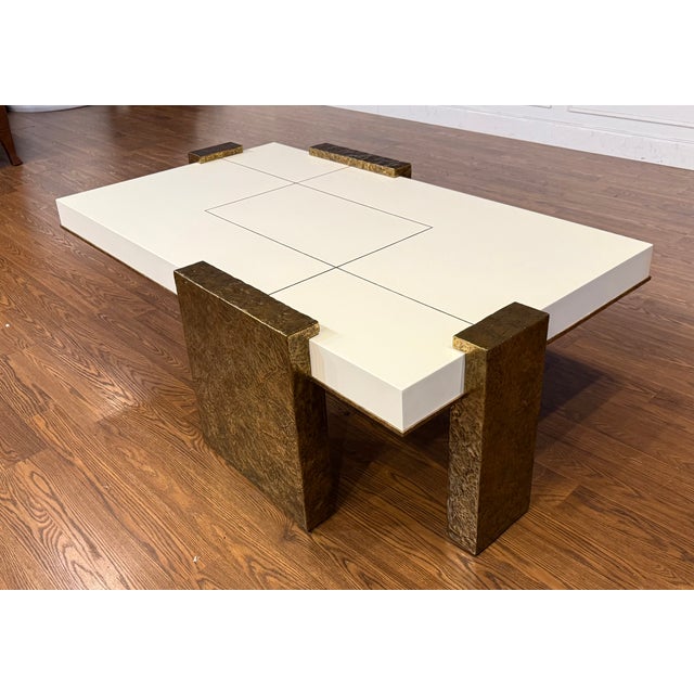 Century Furniture Contemporary Rectangular Coffee Table For Sale - Image 11 of 13