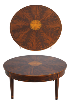 Kindel Winterthur Round Inlaid Coffee Table