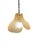 Pendant Lamp with Glass Leaves from Peill & Putzler, 1970s For Sale - Image 4 of 12