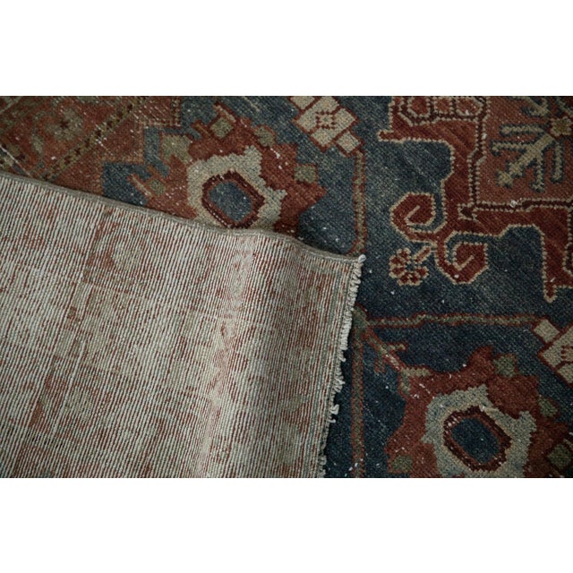 Vintage Distressed Malayer Rug Runner - 3'8" x 9'9" For Sale In New York - Image 6 of 11