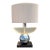 Vintage Postmodern Lucite and Chrome Lamp For Sale