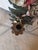 Italian Tole Flower 1940s Sconces For Sale - Image 4 of 7