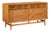 Broyhill Brasilia Mid Century Walnut and Brass 6 Drawer Dresser For Sale