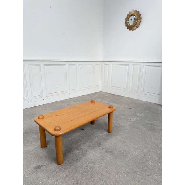 Pine Coffee Table, 1970s For Sale - Image 4 of 9