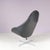 Swivel Easy Chair on Chrome Crossbase with Black Skai Seat by Rudolf Wolf for Rohé, Netherlands, 1960s For Sale - Image 6 of 12