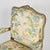 18th Century Painted French Armchair in Coraggio Fabric For Sale - Image 10 of 10