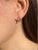 Contemporary Ladies 14K Yellow Gold and Diamond Teardrop Earrings, 2 Pieces For Sale - Image 3 of 3