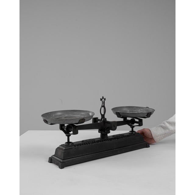French 19th Century French Iron & Zinc Scale For Sale - Image 3 of 18