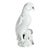 Antique 18th Century Chinese Blanc De Chine White Porcelain Parrot For Sale