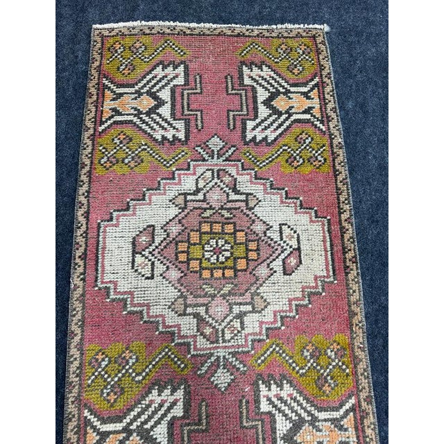 Turkish Yastik Rug 1'9" x 3'3" For Sale - Image 4 of 5