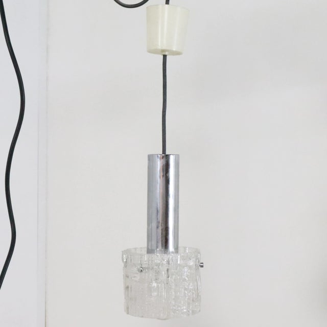 Glass Vellmar 1 Hanging Lamp in Glass For Sale - Image 7 of 7