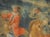 A Large 18th Century French Toile Peinte of a Stag Hunt in the Forest For Sale - Image 16 of 17