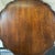 Pair of Vintage Mahogany Scallop Edge Parlor Tables by Brandt For Sale - Image 10 of 12