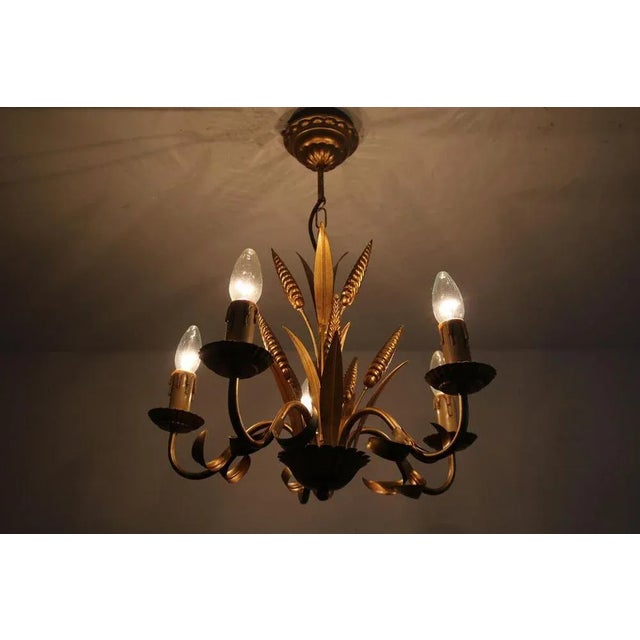 Hollywood Regency Florentine Hanging Lamp from Kögl, 1970s For Sale - Image 4 of 7