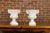 Pair of Blanc de Chine Midcentury Urns with Rams Heads and Ivy Leaves For Sale In Atlanta - Image 6 of 12