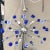 Metal Italian Handmade Blue Murano Glass Sputnik Chandelier from Simoeng For Sale - Image 7 of 9