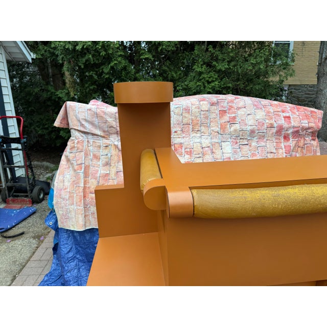 Vintage Postmodern Sculptural Bar Console in the Style of Paul Evans For Sale In New York - Image 6 of 11