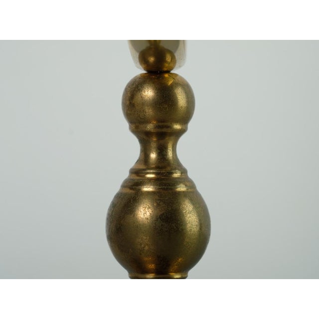 Mid-Century Mirror in Messing, 1960s For Sale - Image 17 of 18