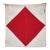 Large Vintage Cotton Nautical Signal Flag For Sale
